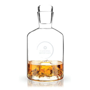 Viski® Mountain Liquor Decanter